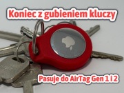 Etui do AirTag 2 i 1 gen obudowa uchwyt do kluczy brelok na airtag