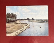 Pocztówki vintage miasta polskie PRL lata 60. PRL Tomaszów Mazowiecki