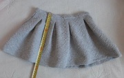 Spódniczka 128 szara pepco