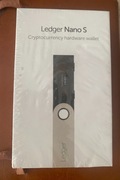 Ledger Nano S – portfel kryptowalut, nowy, zapakowany