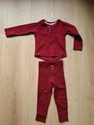 Dres burgundowy r. 80 czerwony na święta Jo&Co.