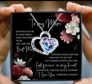 Naszyjnik stal nierdzewna- Dla mojej Mamy - pudełeczko 