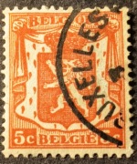 5 centymów. Belgia 1936 r