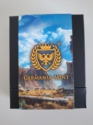 25 $, Lew jaskiniowy, Seria: Megafauna, Srebrna moneta Germania Mint
