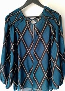 MaxMara linia MARELLA letnia zwiewna bluzka 42 44 XL XXL