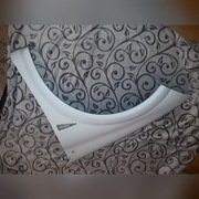 Błotnik Biały przód Megane II