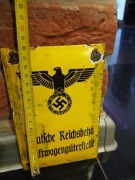 Szyld Tablica Adolf Hitler  Niemcy 2 wojna swiatowa wehrmacht
