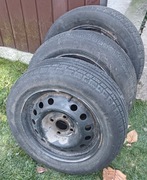 3 felgi stalowe 14-tki