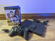 Zestaw konsola ps2 + karta pamięci + pad + okablowania
