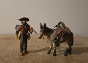 Schleich poszukiwacz złota figurka model wycofany z 2005 r.