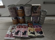 Mokra karma dla kota puszki i saszetki