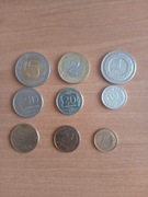 Komplet monet obiegowych po denominacji