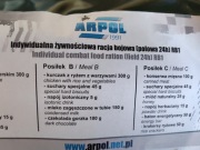INDYWIDUALNA ŻYWNOŚCIOWA RACJA BOJOWA RB1 ARPOL [POLOWA 24H]