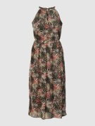 Apricot letnia sukienka w paprotki khaki M 38