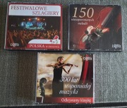Płyty CD - szlagiery, imprezowa, klasyczna - nowe - 9 sztuk