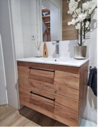 Szafka łazienkowa z umywalką/ szuflady cichy domyk/ 80cm/dowóz 