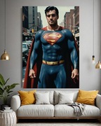 Obraz na płótnie – Ty jako superbohater, personalizowany, idealny prezent