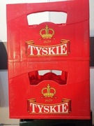 Skrzynka Transporter Krata na butelki od piwa,Tyskie,piwo