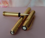 Kolekcjonerskie złote pióro wieczne MontBlanc no. 1147 Slimline Noblesse 