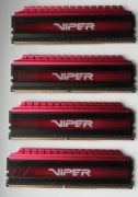 Pamięć Patriot Viper 4, DDR4, 64 GB, 3000MHz, CL16 (PV432G300C6K)