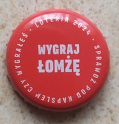 Łomża kapsel po piwie