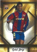 TOPPS TEAM SET FC BARCELONA 2023/2024 RONALDINHO GAUCHO GOLD DRIP GD-3