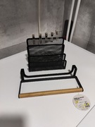 Wieszak ręczników na korpus szafki / stojak na dokumenty biurowy !