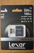 Karta Lexar silver plus professional 1TB microSD V30 A2 U3 DJI GOPRO