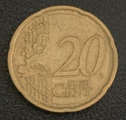 Niemcy. 20 euro centów. 2009 F.