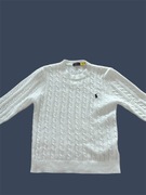 Biały sweter Polo Ralph Lauren nowy rozmiar L