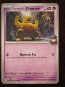 Team Rocket's Drowzee 079/182 Karta POKEMON TCG Scarlet & Violet DR