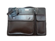 Skórzana torba, aktówkę, torba na laptopa VENEZIA – Made in Italy