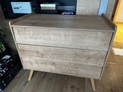 KOMODA Z 3 SZUFLADAMI VINTAGE w bardzo dobrym stanie