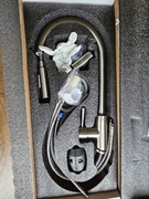 Bateria kuchenna z wyciąganą wylewką