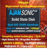 Dysk SSD 120GB AjamSonic Ketron Audya Warto