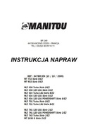 Instrukcja Napraw Manitou MLT 741-120 LSU,  MLT 742 T Seria B-E2 PL