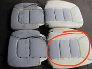 VOLVO S80 V70 XC70 - MATA GRZEWCZA oparcia FOTELA PASAŻERA