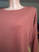 Cienki sweterek, jasna czekolada r.M-Xl