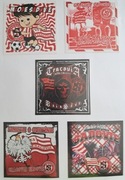 Vlepki CRACOVIA, Arka Gdynia, Lech, KSZO, Gryf Wej, Gwardia Kosz # 37