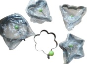 Nowe foremki 5 sztuk serduszko gwiazdka Miki do jajek lub ciastek