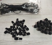 STOPERY DO SZNURKA SZNUREK 10 M X 3mm STOPERY 20 SZT