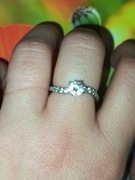 Pierścionek srebrny 