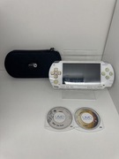 Sony PSP Biała - Sprawna + Karta 4GB, 2 Gry, Etui i Ładowarka