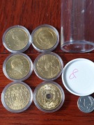 Komplet monet 2 zł + tuba i gratis 8 , dostawa 0