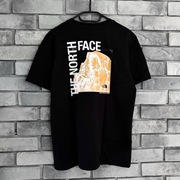 Koszulka t-shirt the north face tnf logo tee czarna black nuptse exploring