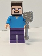 Lego Minecraft figurka - Steve min009 akcesoria siekiera