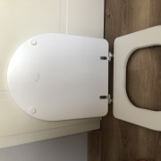 Deska sedesowa Marina Gala 36x41x5 cm drewno lakierowane ESTOLI CRGAL0101H