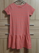 Sukienka w paski Happy Kids by Tchibo r.158/164