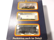 GLEDZIU MAKIETA KOLEJKA PIKO ZESTAW TRZECH WAGONÓW Z CZASÓW DDR NRD PRL