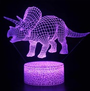 3D Lampki Dinozaury 